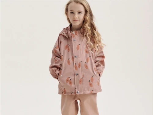 Liewood papaya/pale tuscany softshell jakke og bukser Parker